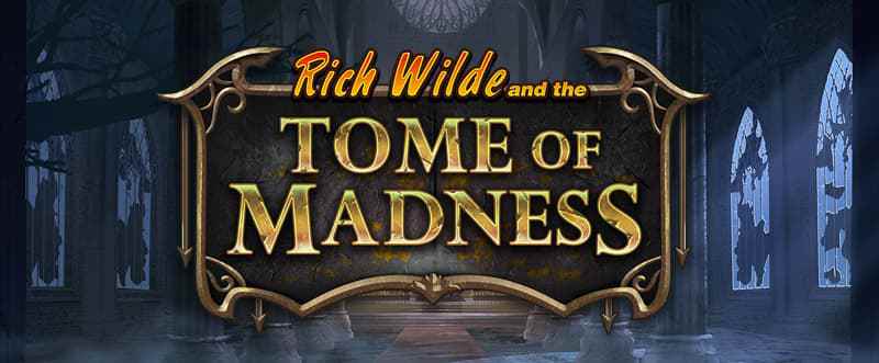 Logo of Rich Wilde and the Tome of Madness Slot at King Casino